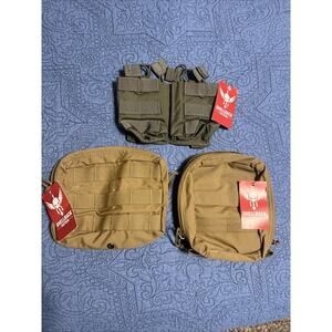 Shellback Tactical Side Plate Pouch Set Ranger Green And Tan